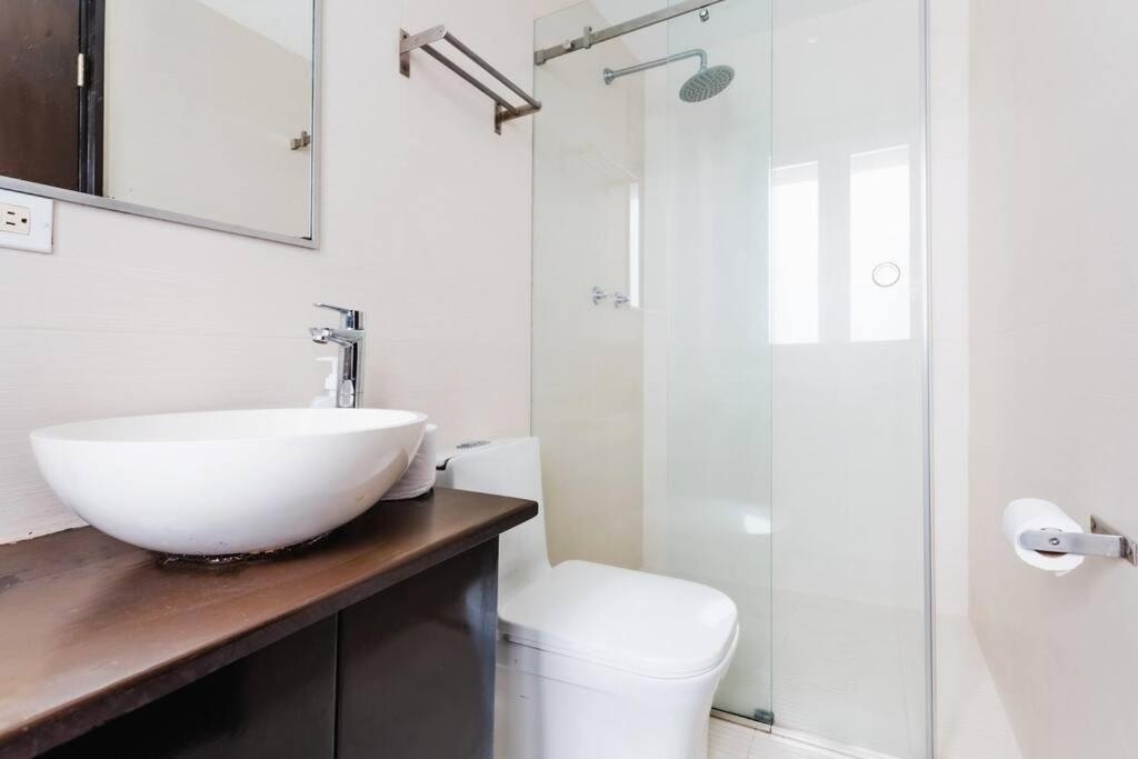 Casa Azul - Apartamento De 2 Pisos, 2Hab Con Rooftop En Casco Antiguo Panama-Stad Buitenkant foto